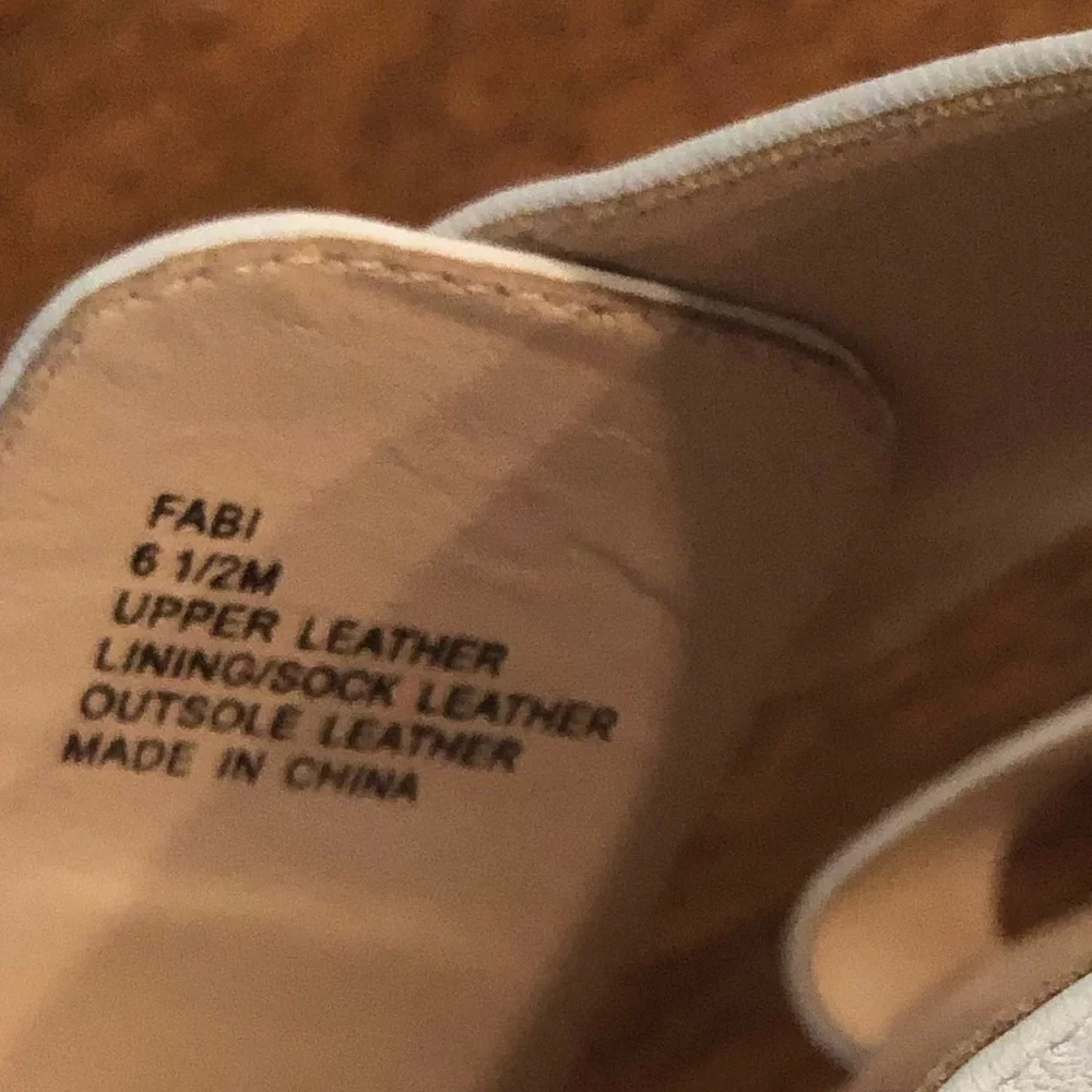 Kate Spade Women's White Fabi Sandals - Picture 6 of 10
